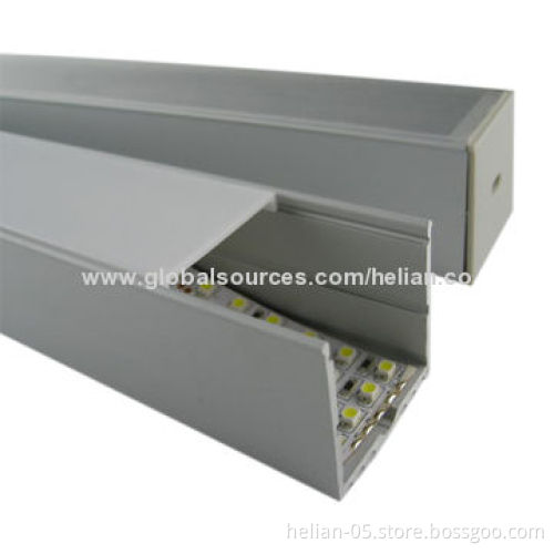 New Hot/High-power Recessed Aluminum LED Profile for LED Strip